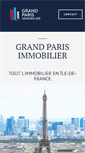 Mobile Screenshot of grandparisimmobilier.fr